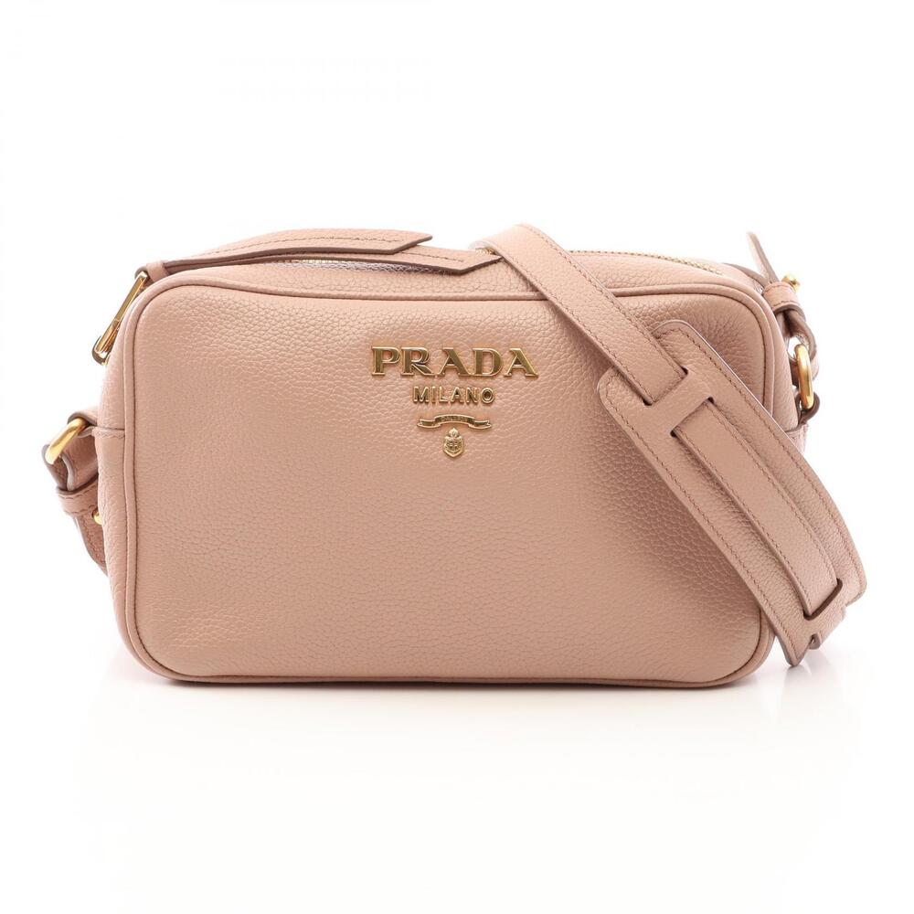 Prada Vitello Phenix camera bag Peonia Leather Pink